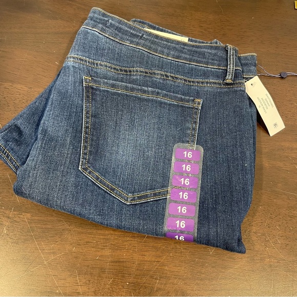 NYDJ Indigo Skinny Jeans NWT size 16 - Picture 1 of 8
